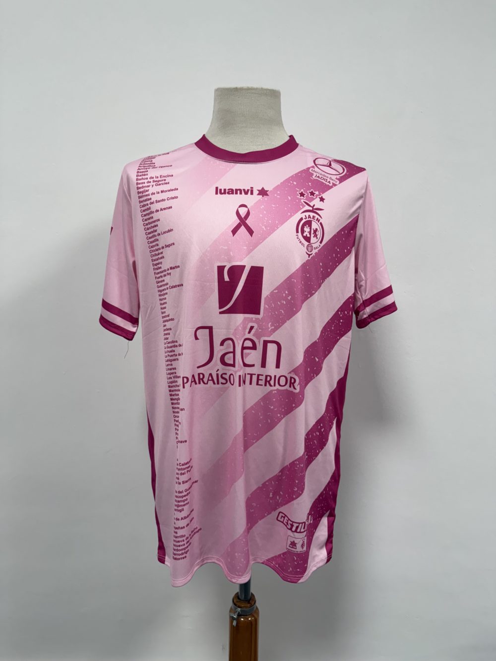 CAMISETA CONMEMORATIVA DE LOS PUEBLOS ROSA