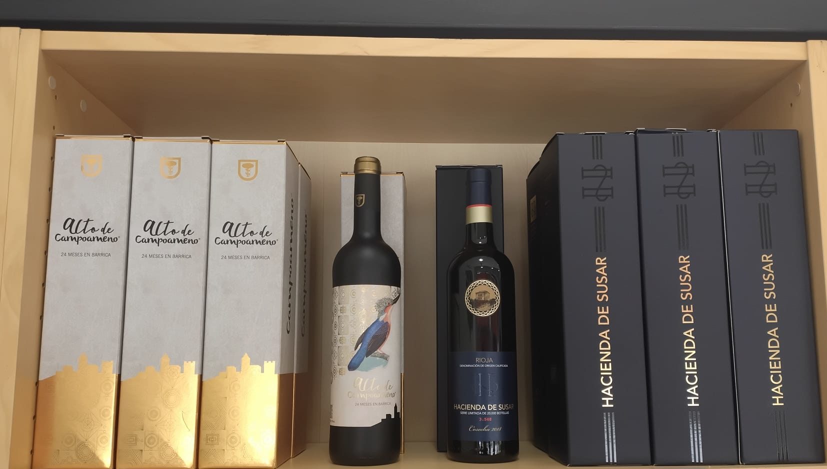 Estuches Hacienda de Súsar y Alto de Campoameno
