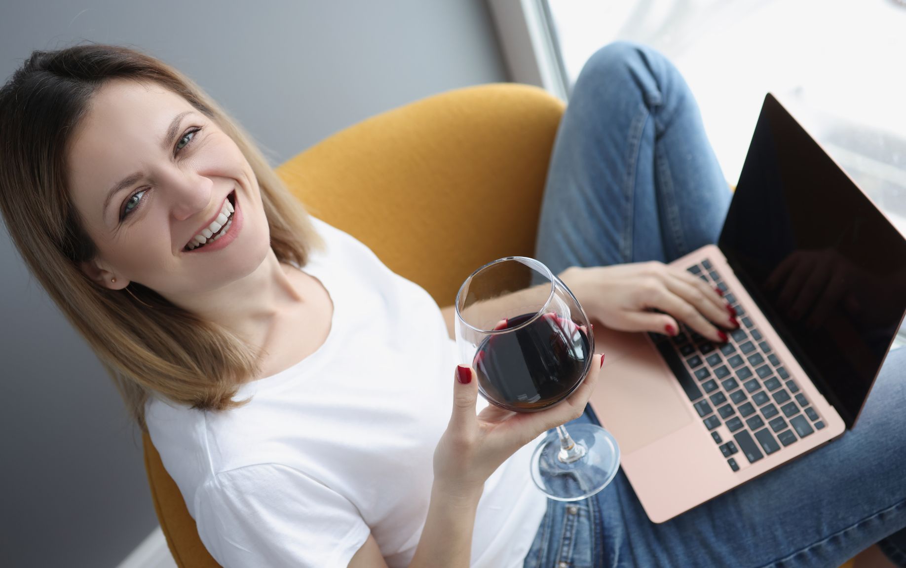 Internet y los vinos