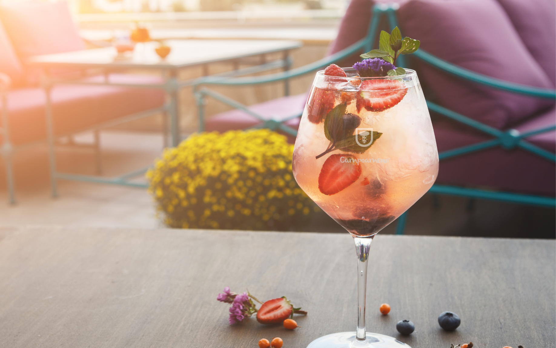 Coctelería de verano Campoameno